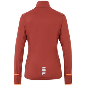 Fila Burgunderfarbener Polyester-Sweatshirt