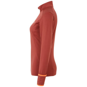 Fila Burgunderfarbener Polyester-Sweatshirt