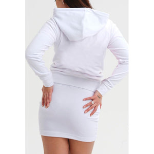 Juicy Couture Weißes Sweatshirt aus Polyester
