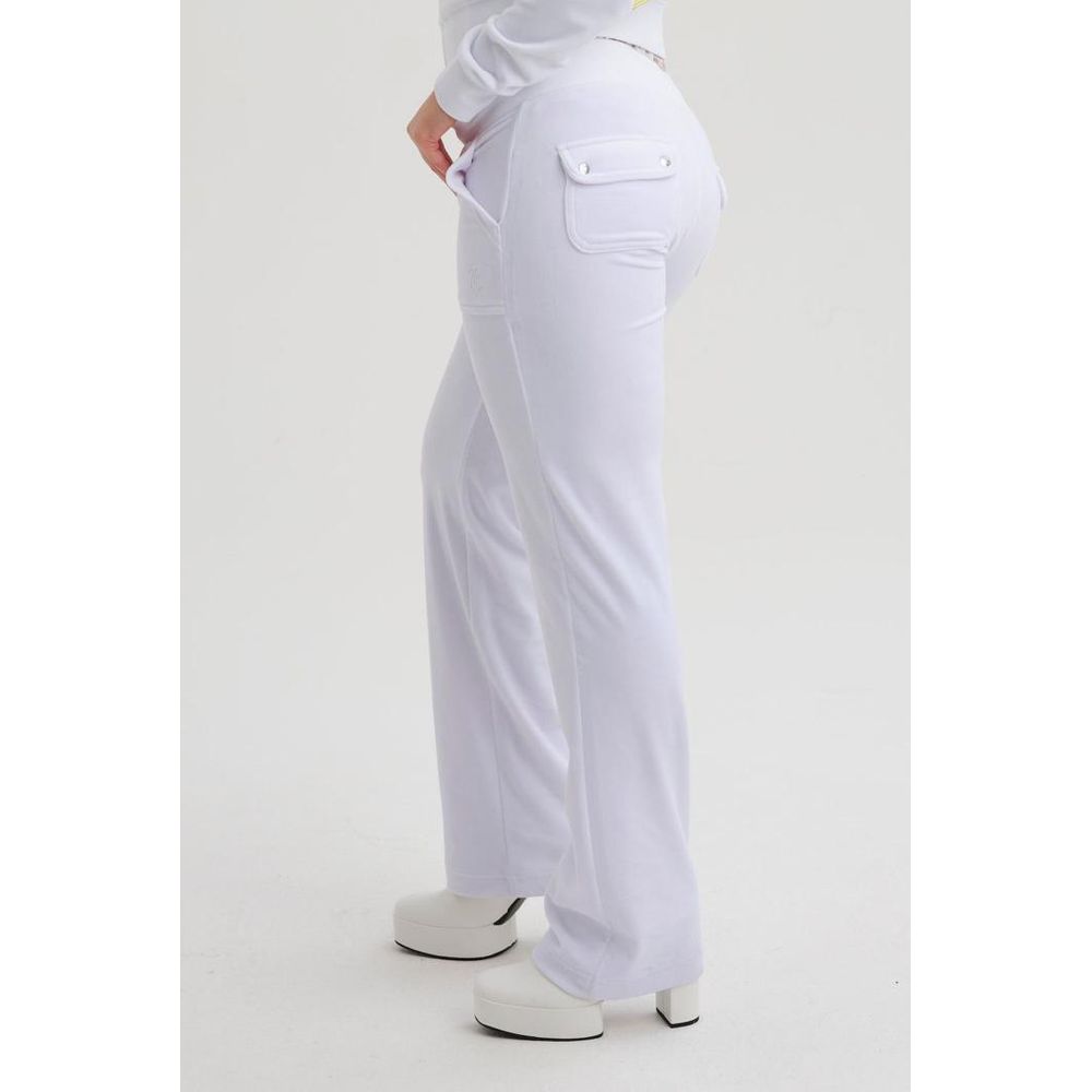 Juicy Couture Weiße Hose aus Polyester