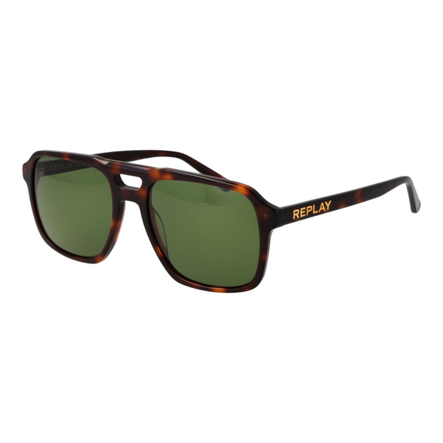 Replay Braune Sonnenbrille aus Kunststoff