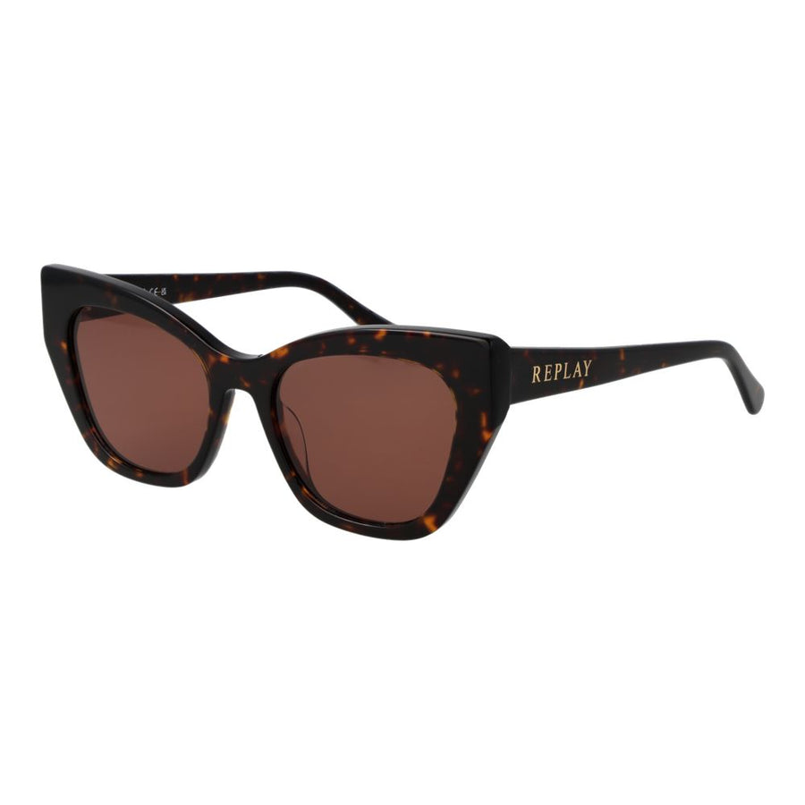 Replay Braune Sonnenbrille aus Kunststoff
