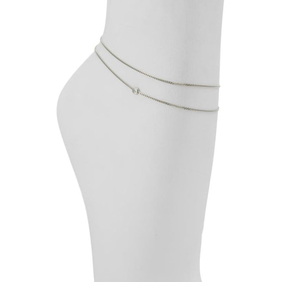 ALDO Armband aus silberfarbenem Elastan