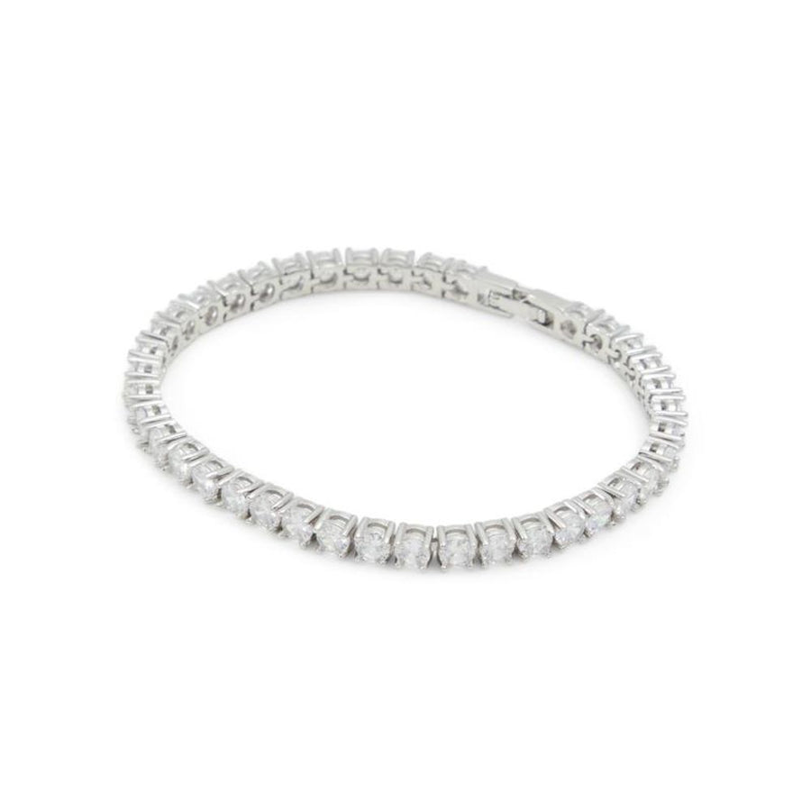 ALDO Armband aus silberfarbenem Elastan