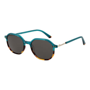 Replay Türkisfarbene Sonnenbrille aus Kunststoff