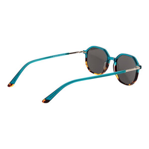 Replay Türkisfarbene Sonnenbrille aus Kunststoff