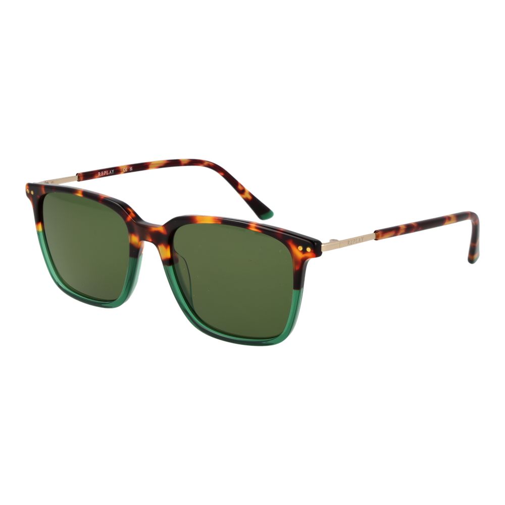 Replay Braune Sonnenbrille aus Kunststoff