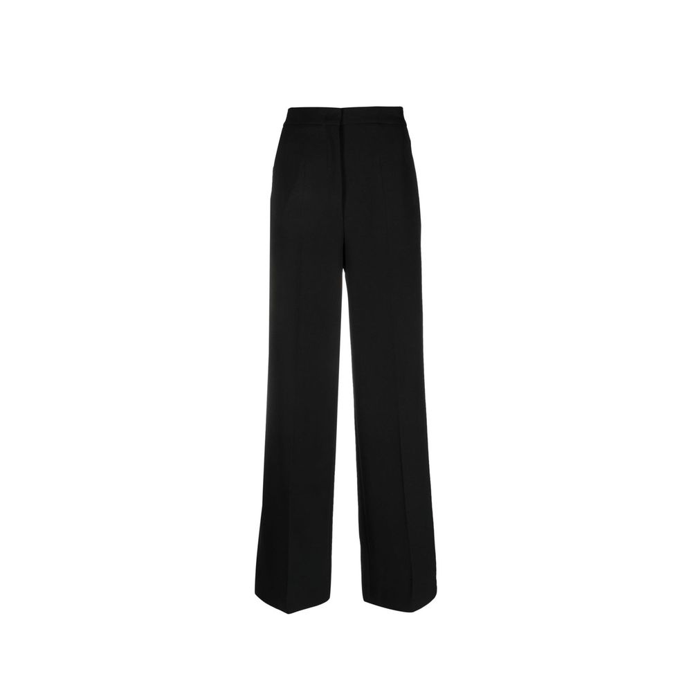 BLANCA VITA Schwarze Freizeithose aus Elasthan