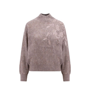 Brunello Cucinelli Beige Kaschmir-Sweatshirt