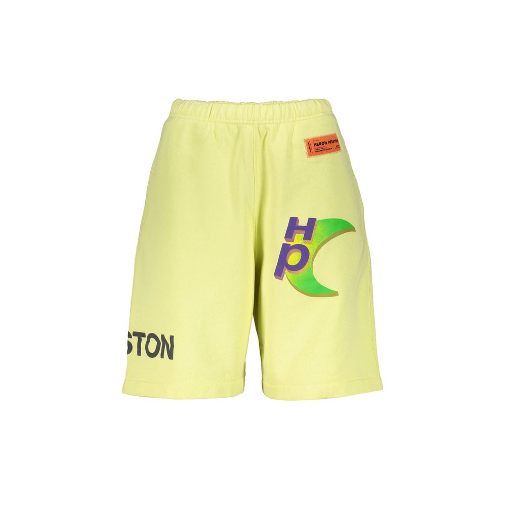 Heron Preston Zweifarbige Baumwollshorts