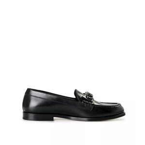 Valentino Garavani Schwarze Leder Loafer zum Hineinschlüpfen