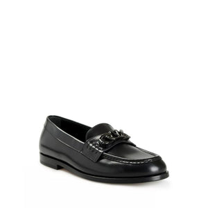 Valentino Garavani Schwarze Leder Loafer zum Hineinschlüpfen