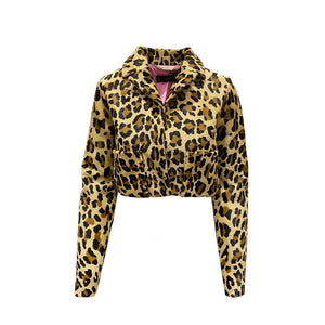 Dsquared² Mantel aus braunem Kalbsleder