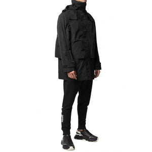 Dsquared² Schwarze Nylon-Shell-Jacke