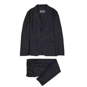 Herno Graue Woll-Freizeithose