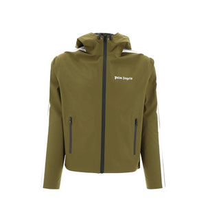 Palm Angels Zweifarbige Jacke aus Polyethylen in voller Länge