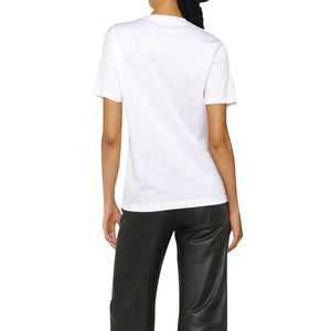 Salvatore Ferragamo Weißes Baumwoll-T-Shirt