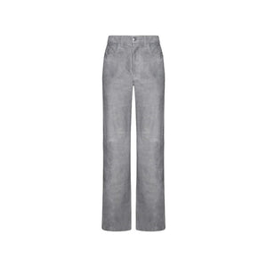 Amiri Graue Lederhose