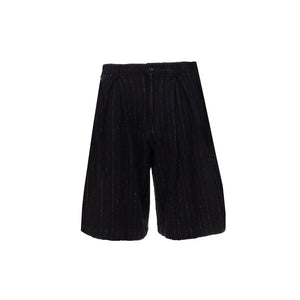 Comme Des Garçons Schwarz Nylon Knielang
