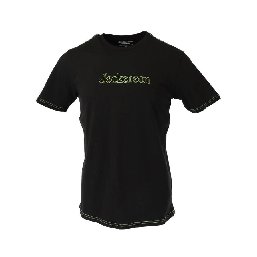 Jeckerson Schwarzes Baumwoll-T-Shirt