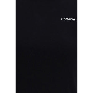 Coperni Schwarzes Baumwoll-T-Shirt