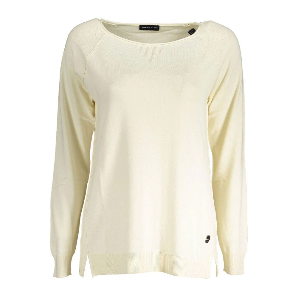 North Sails Weißes Baumwoll-Sweatshirt