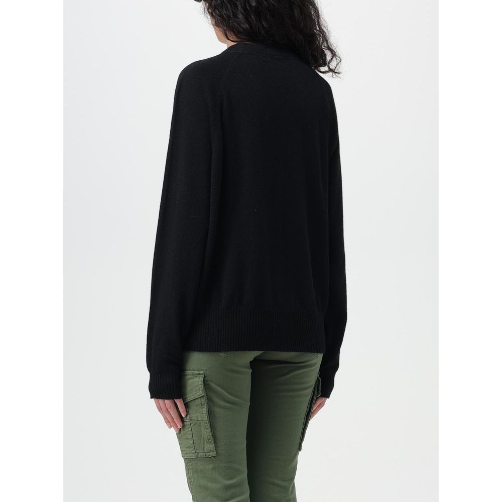 Woolrich Schwarzer Kaschmir-Pullover