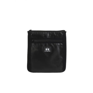 La Martina Schwarze Crossbody-Tasche aus Polyethylen