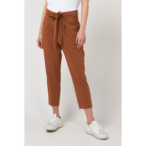 Gas Braune Freizeithose aus Polyester