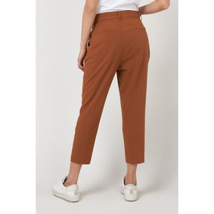 Gas Braune Freizeithose aus Polyester