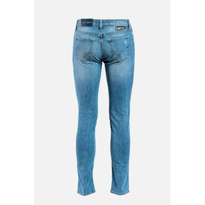 Gas Blaue Baumwolljeans Denim
