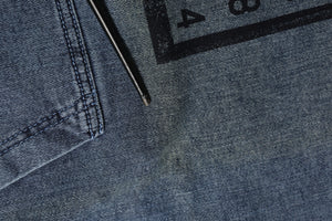 Dolce & Gabbana Blauer Baumwoll-Kapuzenpullover mit Logo