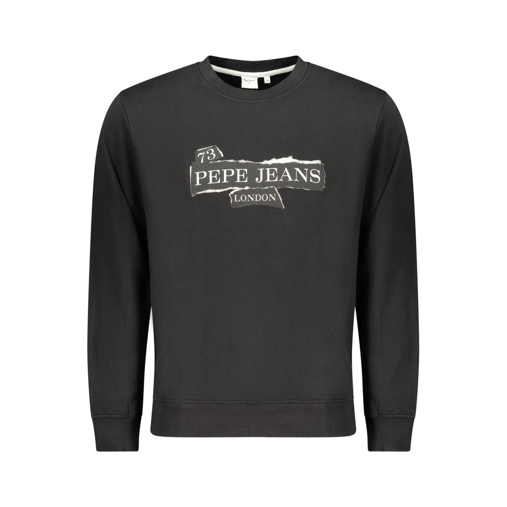 Pepe Jeans Nero Baumwoll-Sweatshirt für Herren