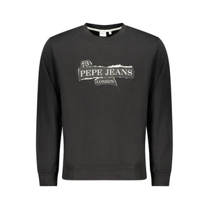 Pepe Jeans Nero Baumwoll-Sweatshirt für Herren
