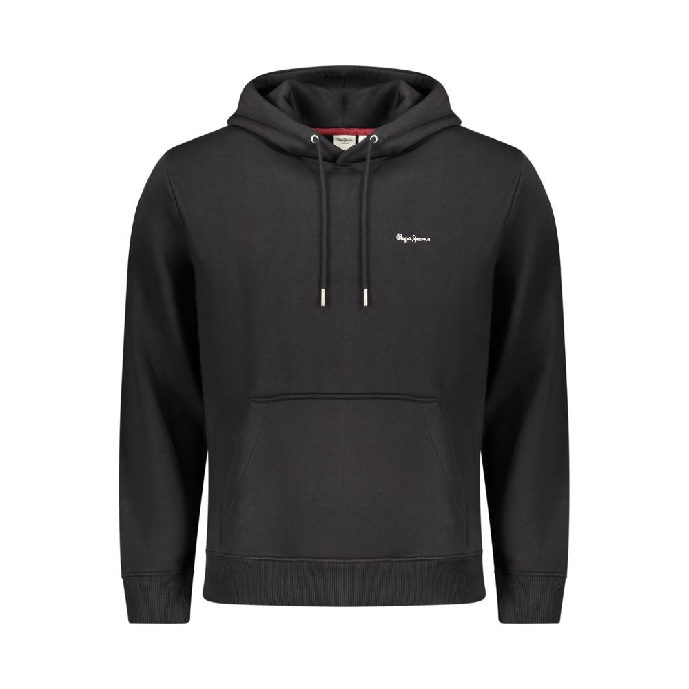 Pepe Jeans Schwarzes Herren-Sweatshirt aus Polyester