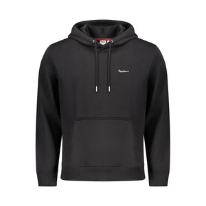 Pepe Jeans Schwarzes Herren-Sweatshirt aus Polyester