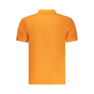 North Sails Arancione Baumwoll-Herrenpoloshirt