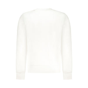 North Sails Weißes Herren-Sweatshirt aus Baumwolle