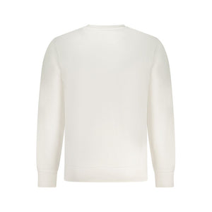 North Sails Weißes Herren-Sweatshirt aus Baumwolle