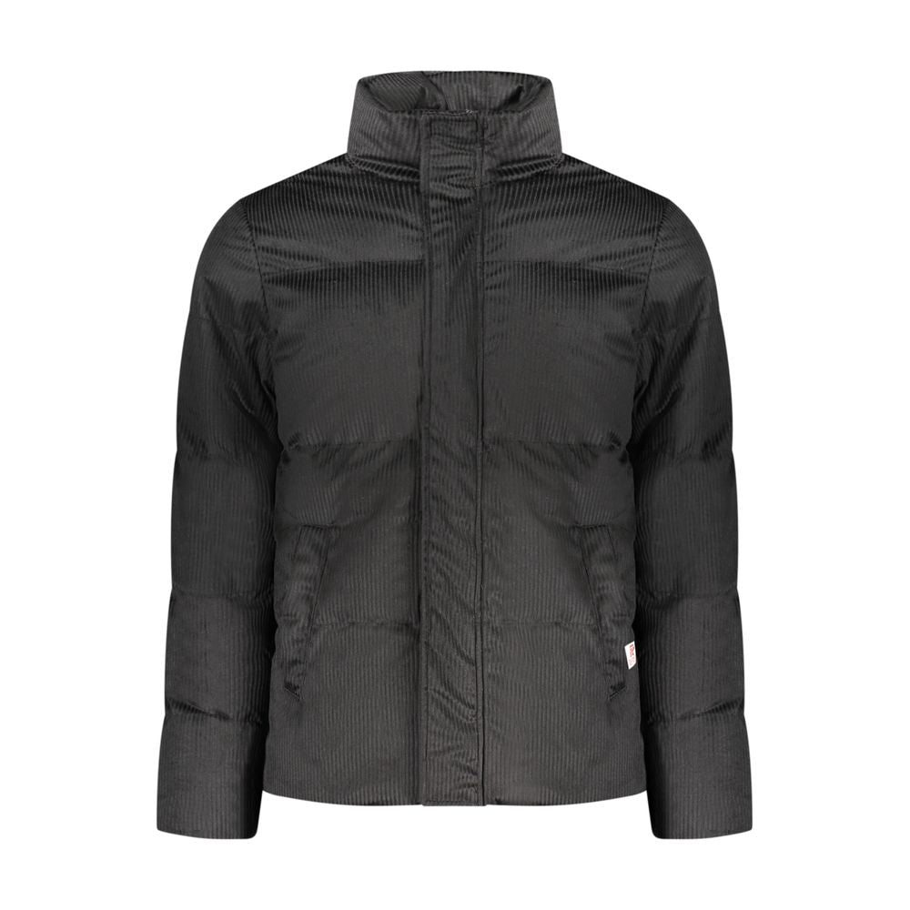 Rifle Schwarze Herrenjacke aus Polyester