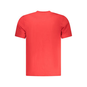North Sails Rosso Baumwoll-T-Shirt für Herren
