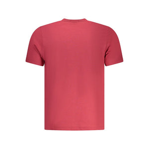 North Sails Rosso Baumwoll-T-Shirt für Herren