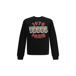 Kenzo Schwarzer Baumwoll-Sweatshirt