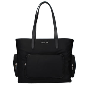Michael Kors Schwarze Stoffhandtasche