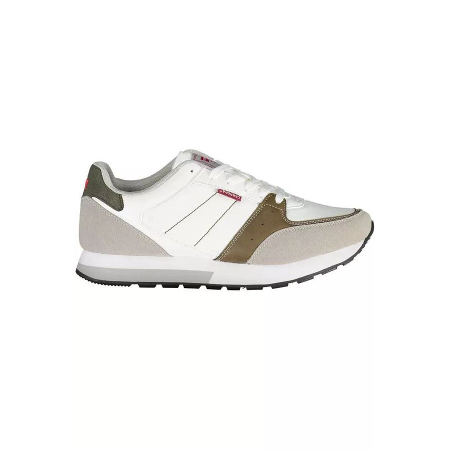 Carrera Weiße Sneaker aus Polyester im Athletic-Stil