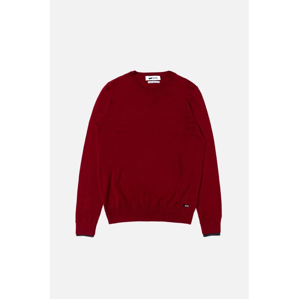 Gas Roter Kaschmirpullover