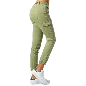 Only Zweifarbige Baumwoll-Cargohose