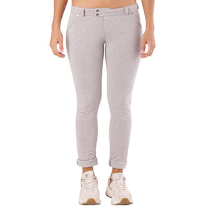 Met Graue Baumwoll-Skinny-Hose