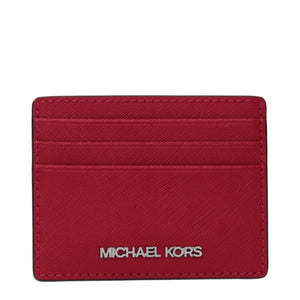 Michael Kors Roter Leder-Kartenhalter