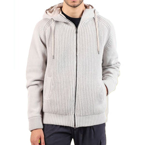 Herno Grauer Woll-Bomber
